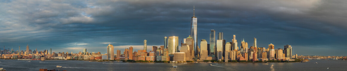 Fototapeta na wymiar View of Manhattan, New York City, USA