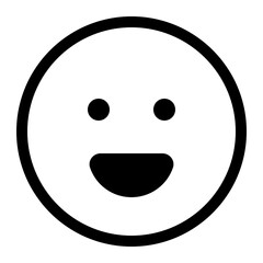 Fototapeta premium Grinning Emoji