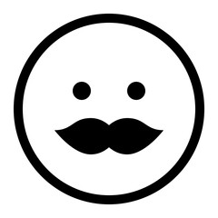 Mustache Emoji