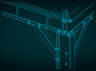 Steel beam to beam connections