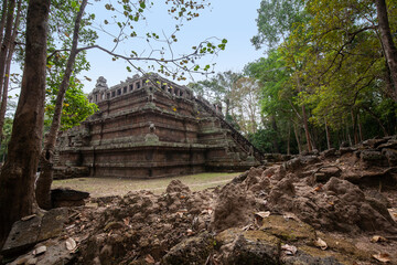 Phimeanakas Temple, also known as Vimeanakas, is one of the Hindu Cambodia temples located on Royal...