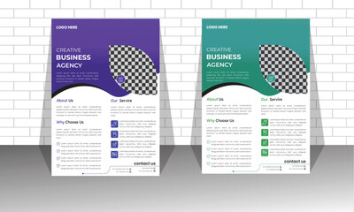 Corporate & Business Flyer professional ,Creative   Template Design, business flyer, vector template design. 