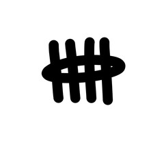 Obraz premium Tally Marks, Numberic, Tradisional Number