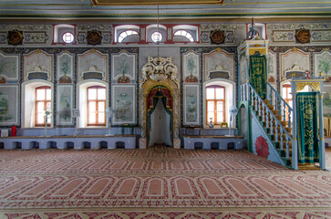 Obraz premium A mosque from the Ottoman period. This mosque is famous for its pen work.