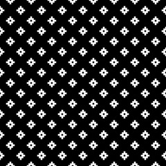 Seamless pattern with Inca crosses ornament. Ethnic embroidery background. Tribal wallpaper. Ethnical folk image. Tribe motif. Ancient mosaic. Digital paper for web design, textile print.