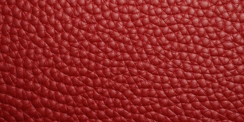 red leather texture background, generative ai