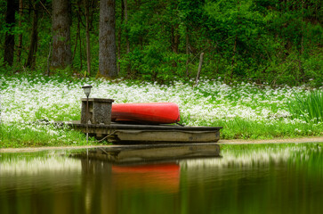 Spring has sprung at our friend's pond in Upstate NY.  This is a very calm and tranquil spot to...