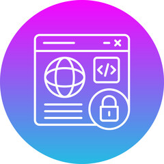 Web Security Icon