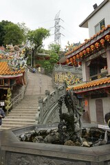 Obraz premium China temple architecture in Taipei