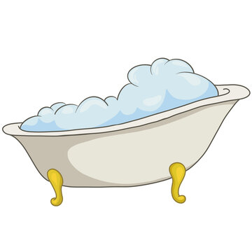 Bathtube cartoon