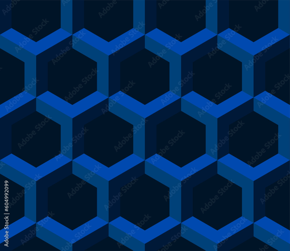 Poster abstract repeating seamless geometric pattern