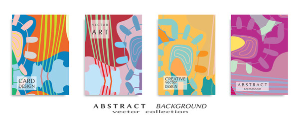 Abstract universal grunge art texture, web header template. Collage page, design for card, invitation, brochure brush strokes style, banner idea, book cover, booklet print, flyer sheet a4