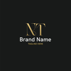 Innovative Initial Logo Solutions with letter NT