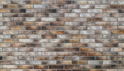 Stone brick from ceramic tiles of a modern wall as a background.
