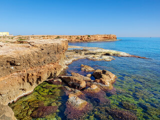 Vega Baja del Segura - Torrevieja - Paisajes y detalles de las calas de Torrevieja