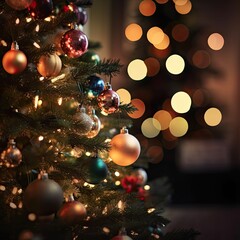 Obraz na płótnie Canvas Christmas balls, Christmas decorations