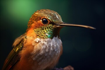 Fototapeta premium Close up of a hummingbird