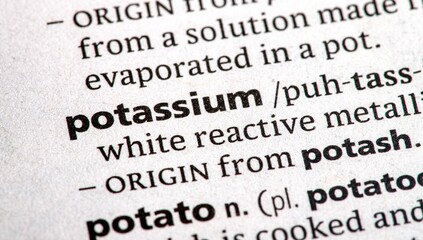 Obraz premium potassium 