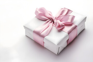Obraz premium pink gift box