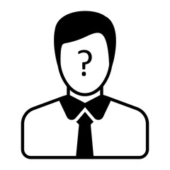 Anonimity Glyph Icon