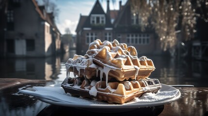 Belgian Waffles and the Charming Bruges