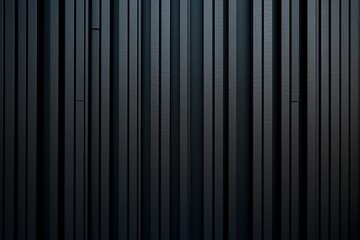 For the background, a modern wall seamless pattern covering with vertical wood slats is used, copy space, 3d rendering illustration Generative AI