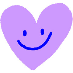 Heartfelt Embrace, Iconic Hand Drawn Smiley Hearts and Love Letters, Adorable Symbols of Affection for Your Creative Projects, Cherish Love with These Playful Illustrations, Perfect for Cards, Decor, 