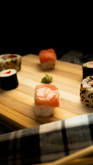 
sushi, japanese and asian food