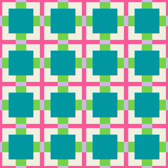 Essential geometric printable seamless pattern with abstract Minimal elegant line form stroke shapes in vibrant colors. Modern simple background in minimalist mid century style vector wall art