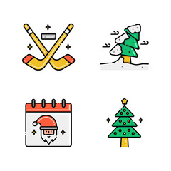 Winter Season logo design inspiration