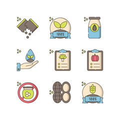 Vegan Vegetarian logo design inspiration