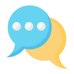 Communication Flat Icon