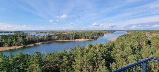 Fototapeta Lazurowa rzeka obraz