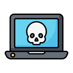 Hacking Line Color Icon