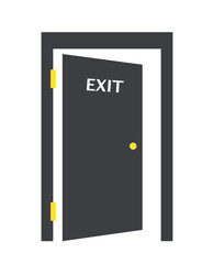 Open office door concept