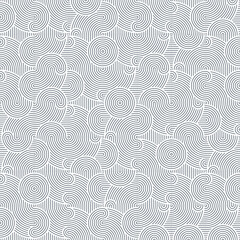 Round maze pattern