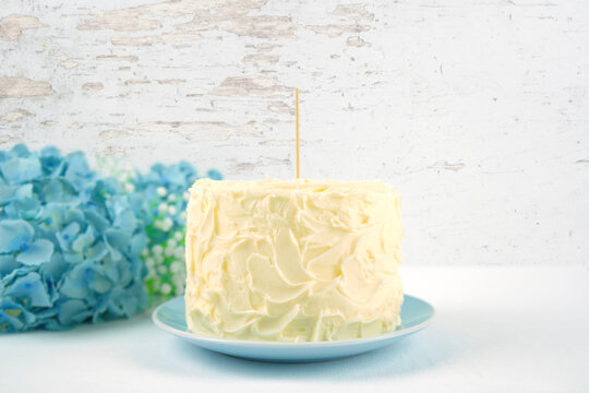 Cake topper mock up photo. Shabby chic, modern farmhouse styling product mockup.
