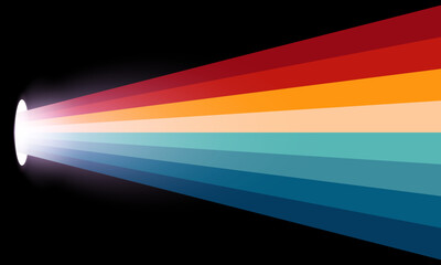 Fototapeta premium Vintage Striped Backgrounds, Posters, Banner Samples, Retro Colors from the 1970s 1900s, 70s, 80s, 90s. retro vintage 70s style stripes background poster lines. shapes vector design graphic 1980s