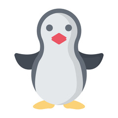 Penguin Flat Icon