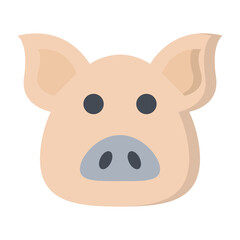 Pig Flat Icon
