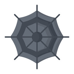 Fototapeta premium Spider Flat Icon