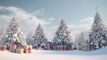 3D Christmas Wonderland
