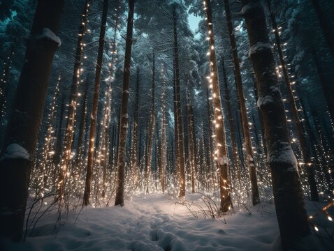 Enchanted Forest of Christmas Eve
