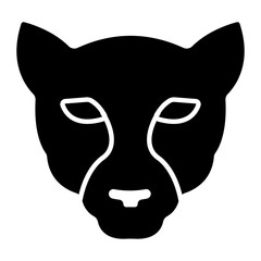 Panther Glyph Icon