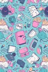 school background wallpaper - Ai