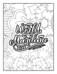 Affirmative quotes coloring page. Positive quotes. Good vibes. Coloring book for adults. Typography design. Hand drawn with inspiration word. Coloring for adult and kids. Quotes. Quotes Coloring.