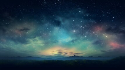 Fototapeta na wymiar sky, The clear sky meant that stargazing would be perfect that night, fantasy with, illustration design, glitter, twinkle, fantasy background, bright atmosphere, bright mood,