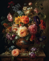 Whispering Blooms: A Tranquil Floral Escape - Enhancing Home Décor with Exquisite Art and Wall Artistry