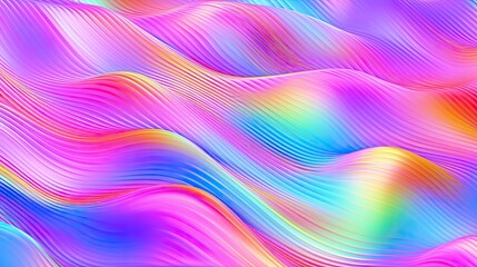 Abstract rainbow holographic textured background