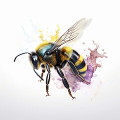 watercolor animals created by AI